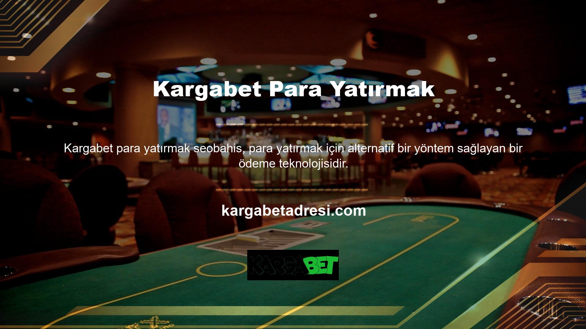 Casino severler en güvenilir ödeme seçeneklerini tercih eder ve üyelerine farklı bir bahis deneyimi ve casinoya özel para yatırma teşvikleri sunmayı amaçlar